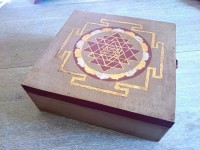 Caja sri yantra